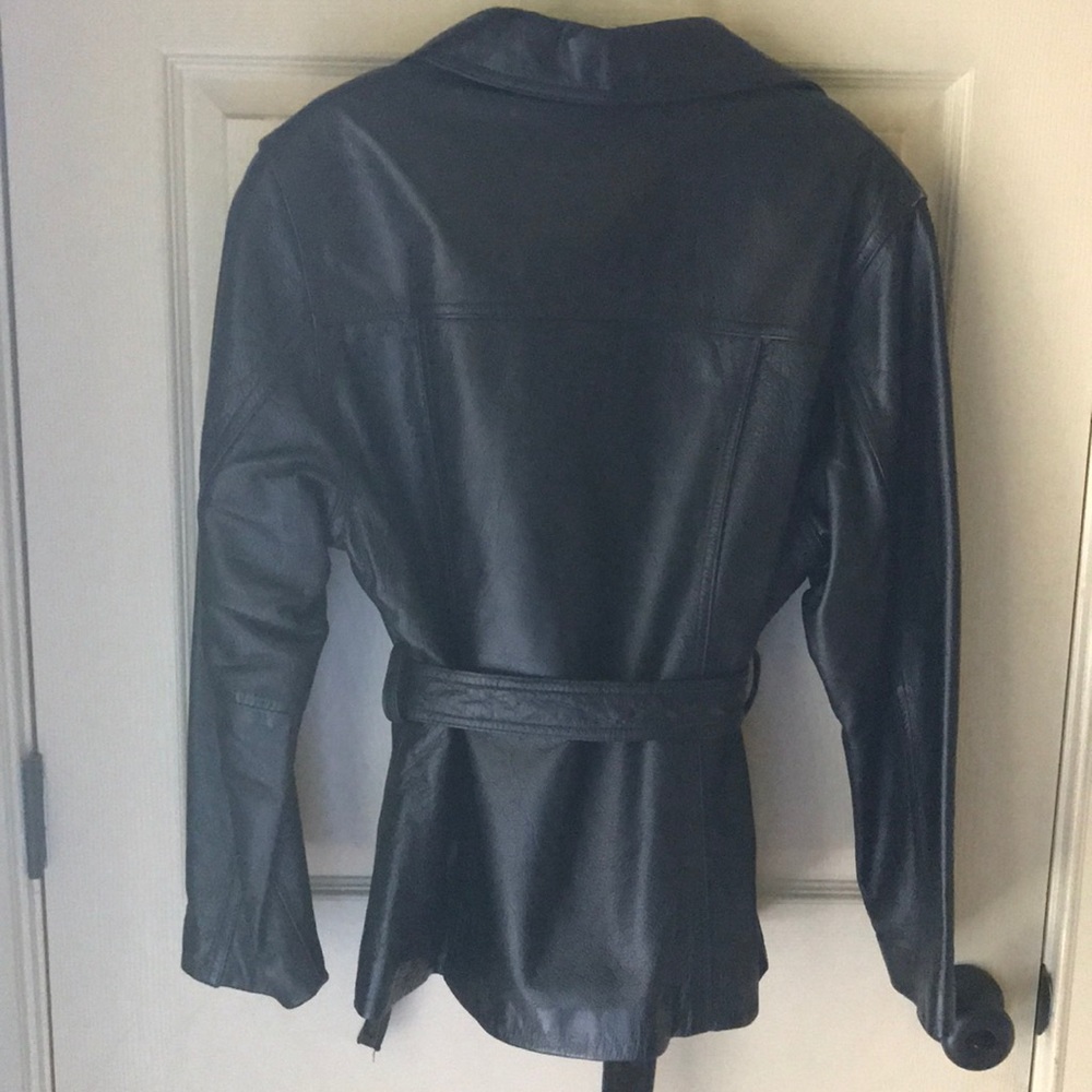 Leather Jacket (Wilsons) - image 4